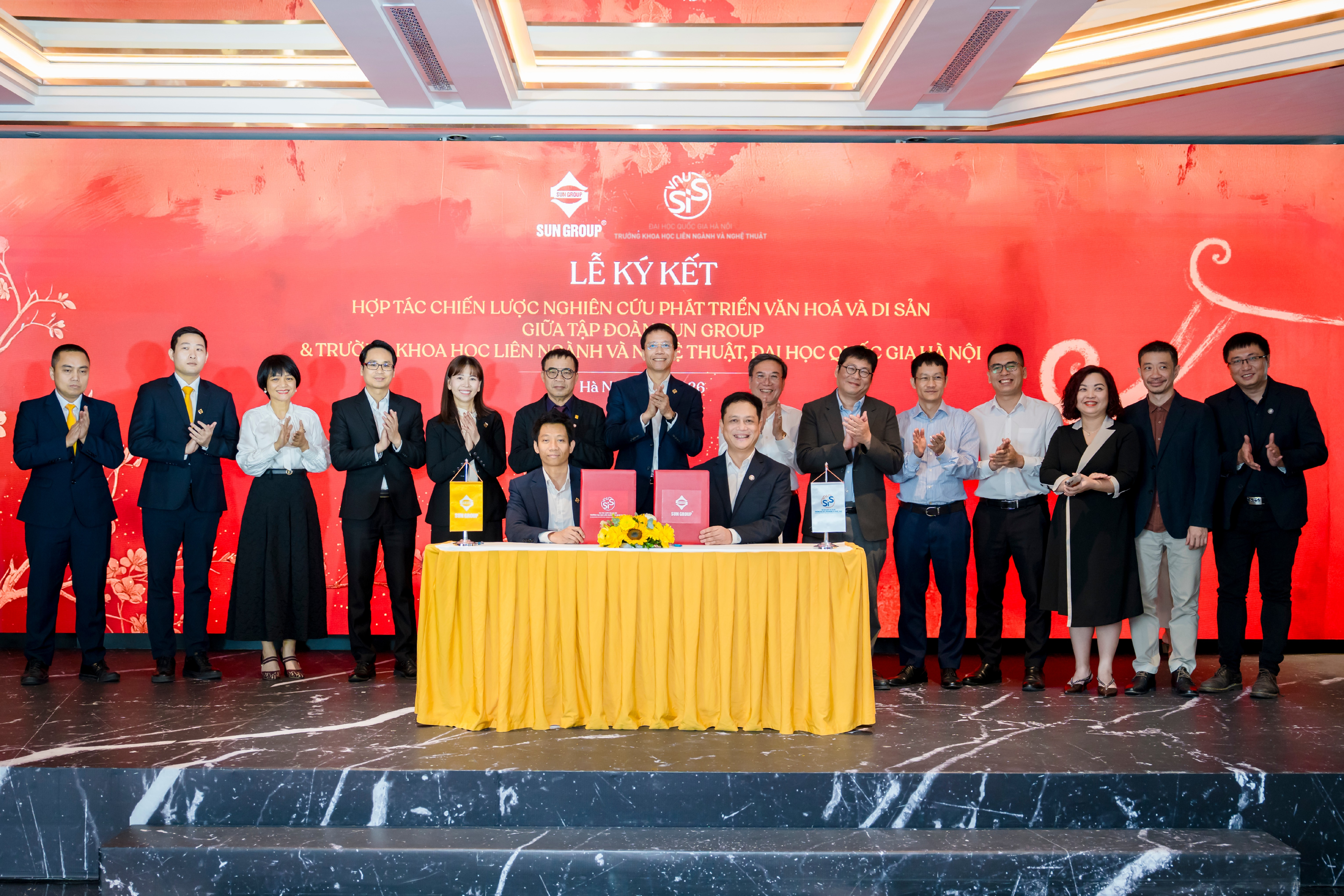 Nghiên cứu phát triển văn hoá và di sản - Mô hình hợp tác chiến lược giữa tập đoàn Sun Group và Trường Khoa học liên ngành và Nghệ thuật, Đại học Quốc gia Hà Nội